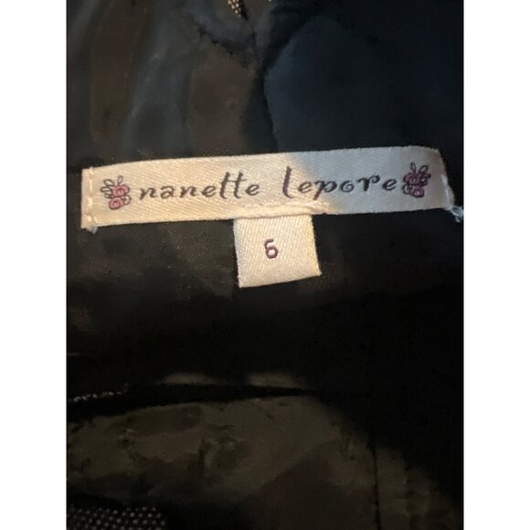 NANETTE LEPORE Grey Pencil Corset Skirt Size 6 - Picture 7 of 8